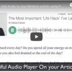 Play.ht: Audio Articles for Medium Writers