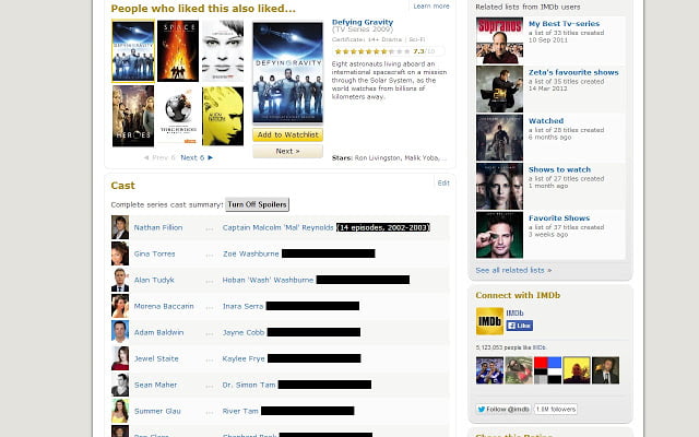 IMDb Hide Episode Spoilers