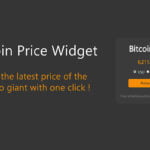 Bitcoin Price Widget
