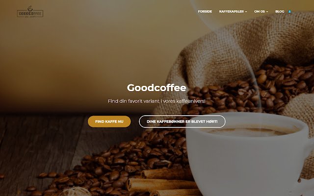 Goodcoffee - Find alt kaffe nu