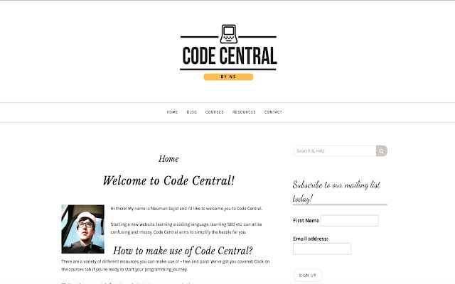 Code Central by NS Learn to Make Money Online
