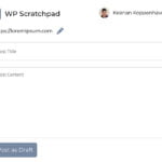 WP Scratchpad