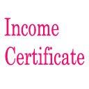 Income Certificate Form pdf Download 2021